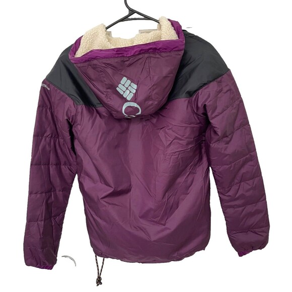 NWOT Columbia Women’s Lodge Pullover Insulated Jacket Size XS Purple SOLD OUT - Picture 8 of 12